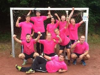 Die LINGLINGS - Siegermannschaft Ein Dorf spielt Handball 2017
